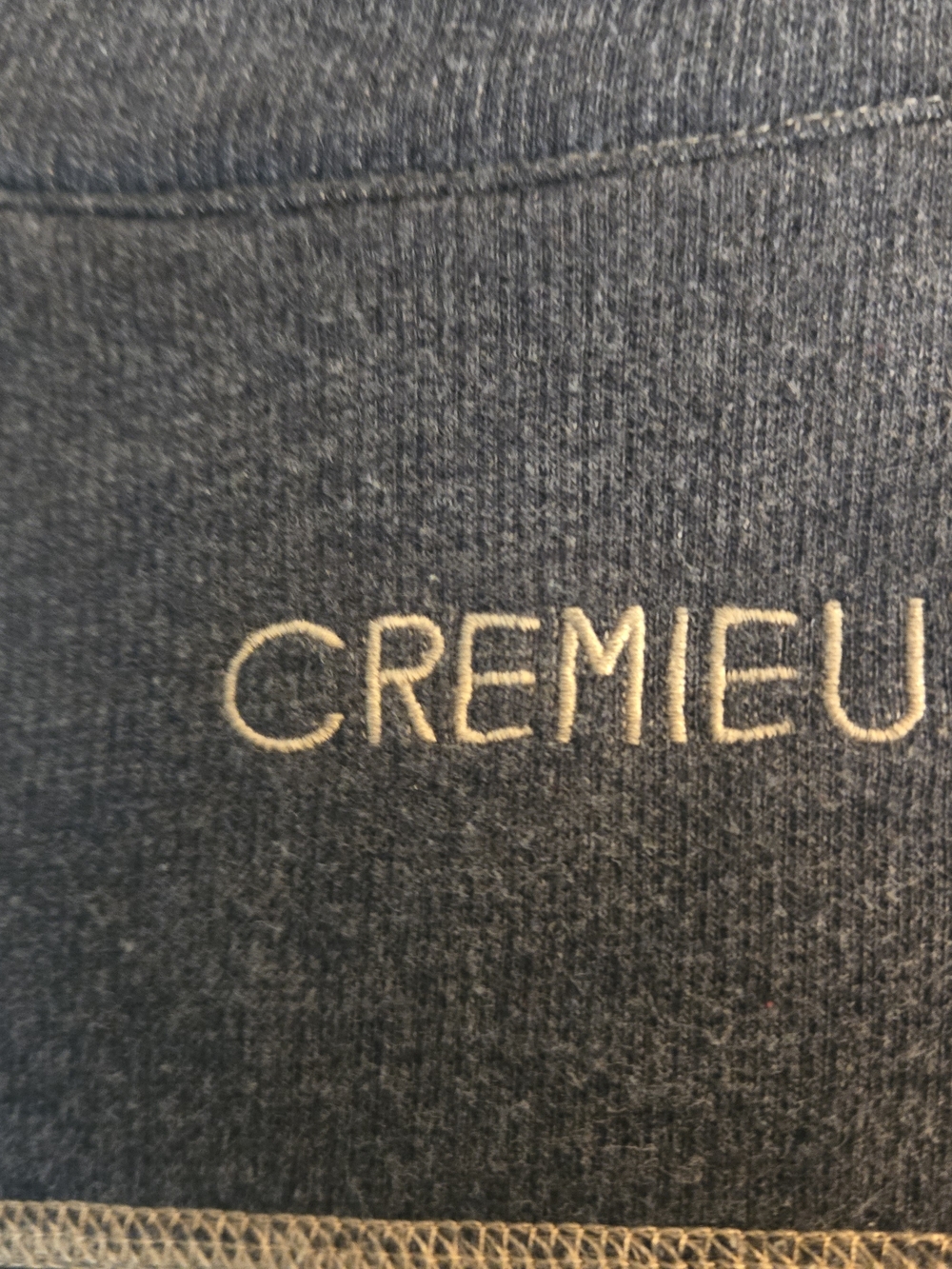 Daniel Cremieux Gray & TAN REVERSIBLE Lightweight Shirt Jacket with Cream Logo